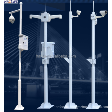 Outdoor Metalllampe verzinkt CCTV Mast Sicherheitsüberwachung Stahlpol